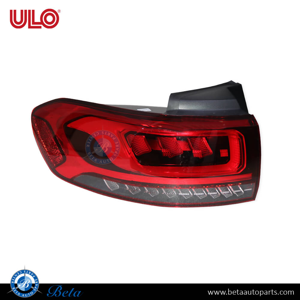 Left Side Tail Lamp LED - USA Type for Mercedes GLB-Class X247 2020-Up models, Part Number 2479065100 Left Side Tail Lamp LED - USA Type for Mercedes GLB-Class X247 2020-Up models, Part Number 2479065100